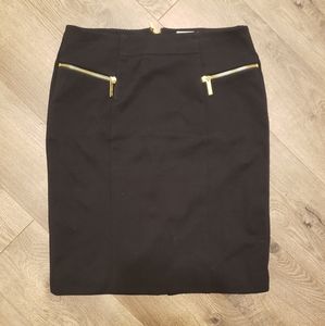 MK Black Pencil Skirt